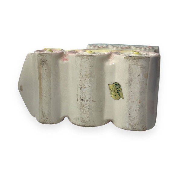 Vintage‎ Baby Nursery Train Planter Relpo Japan Decorative Nursery Pastel - Picture 4 of 8